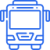 Transport bus icon
