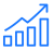 Unlimited Growth, no limits on clients, screens or users icon
