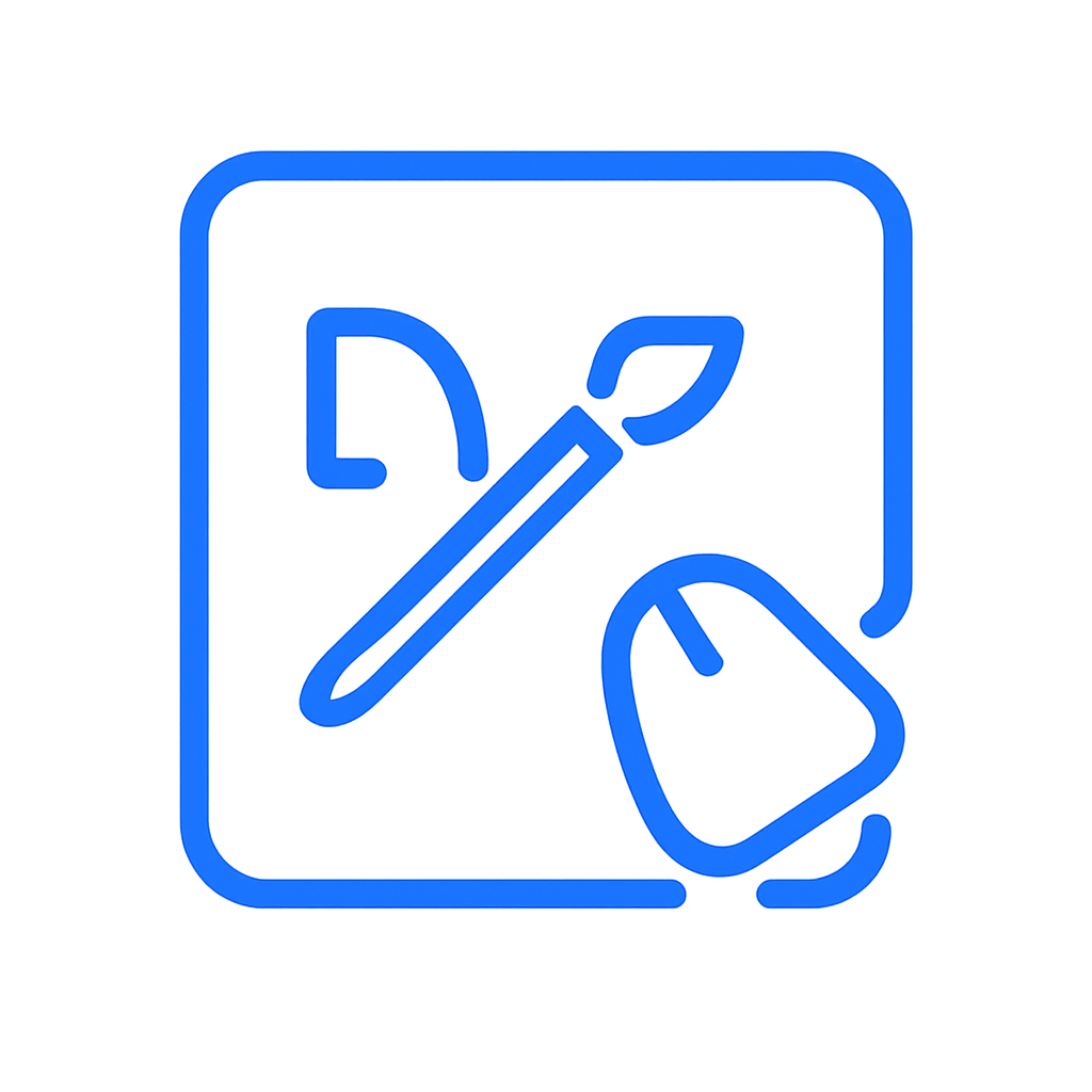 Drag and drop editor icon for fast, easy content building