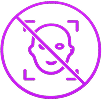 No Facial Recognition