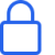 Enterprise Security, SOC 2 ready data encryption lock icon