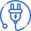 Plug icon for plug-and-play USB setup