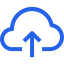Cloud computing icon for cloud-connected insights