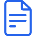 Reporting document icon